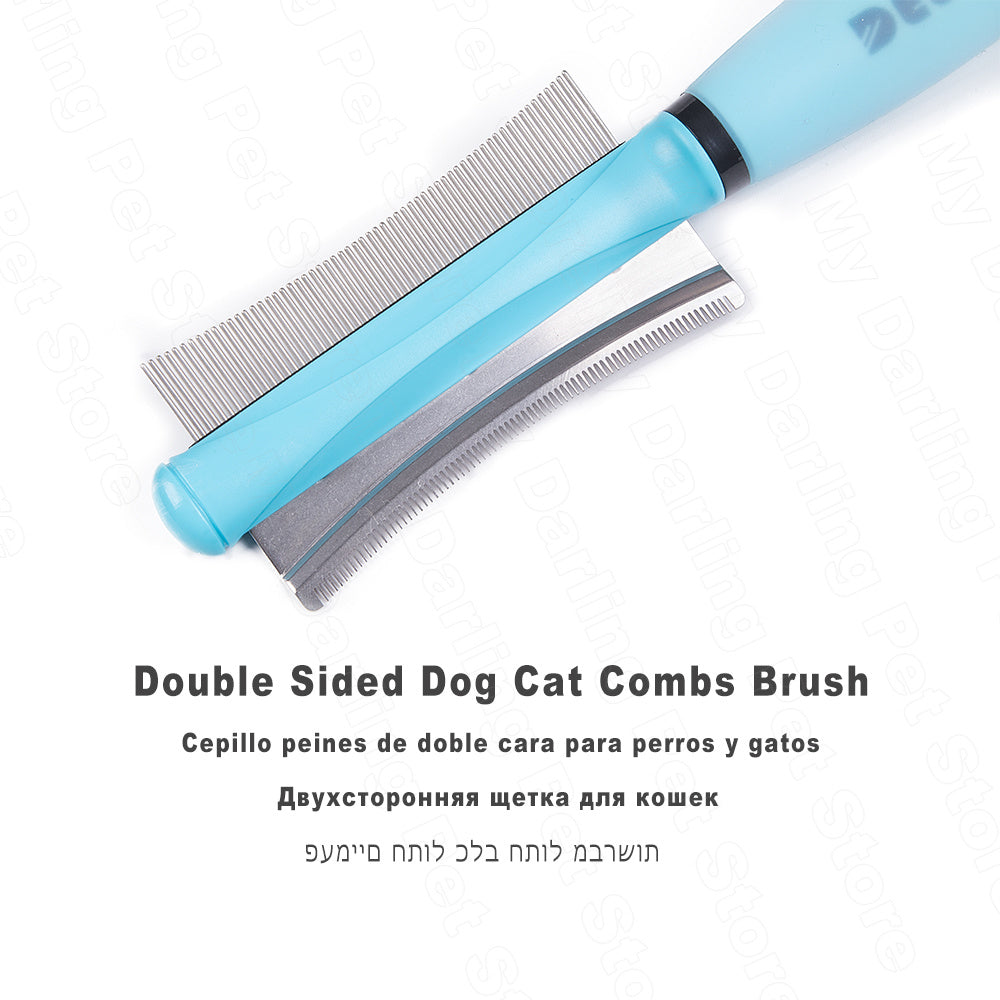 Peigne pour animaux de compagnie, épilation des poils, brosse pour poils de chien, peigne à aiguille pour nettoyage des poils de chat