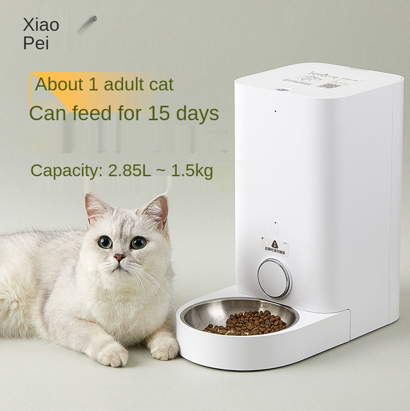 Pet Smart Feeder Timing Cat Automatic Feeding Machine