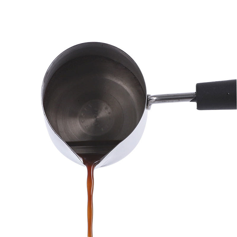 Stainless Steel Long Handle Coffee Brewing Cup