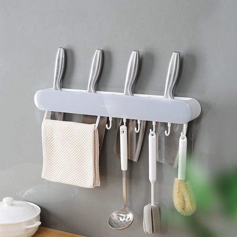 Knife Rack Wall-mounted Kitchen Supplies Integrated Storage Rack