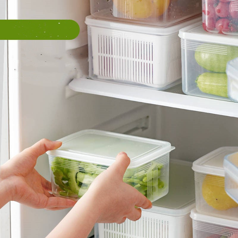 Produce Vegetable Fruit Storage Containers For Refrigerator