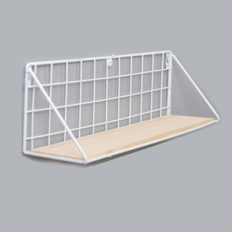 Creative Wall Shelf Storage Basket Free Perforated Hanger