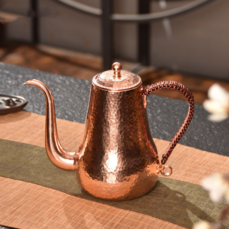 Boutique Hand Beat Coffee Brewing Copper Pot