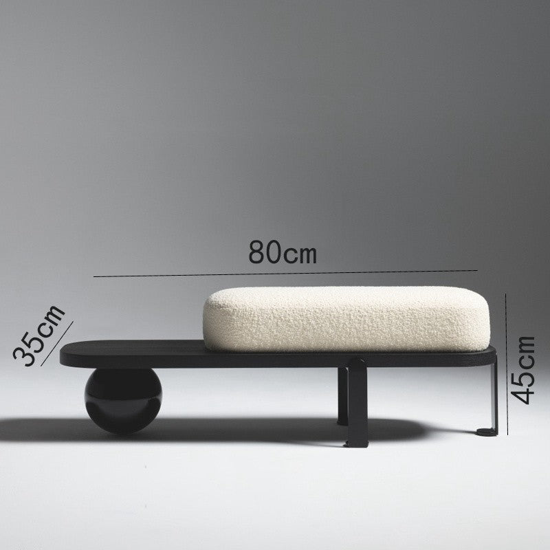 Tabouret de canapé pour cabine d'essayage domestique