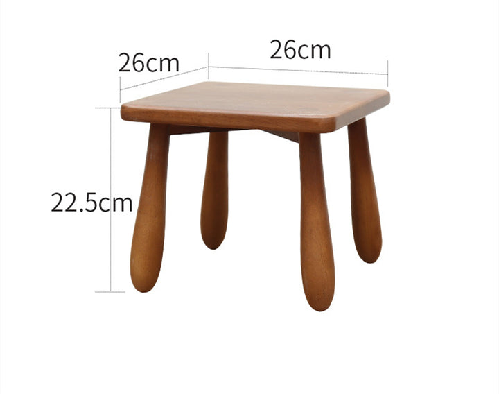 Solid Wood Low Stool Home Small  Creative