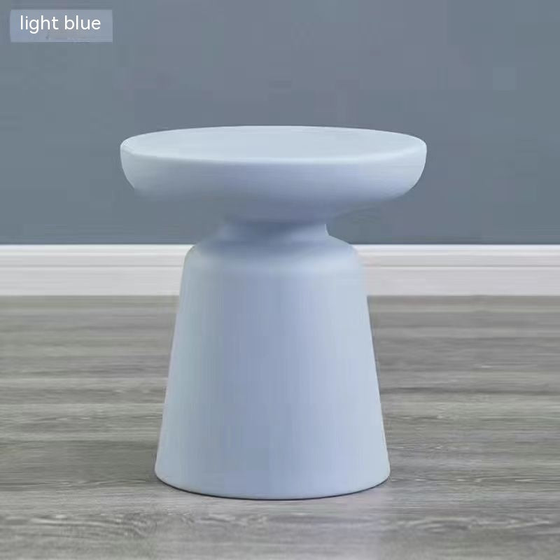 Mushroom Stool Plastic Minimalist Table Small Coffee Table Bedside Small Table