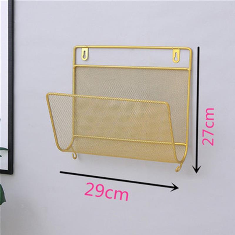 Hanging Wall Bookshelf Storage Rack Wall Magazine Rack Simple Living Room Decoration Rack