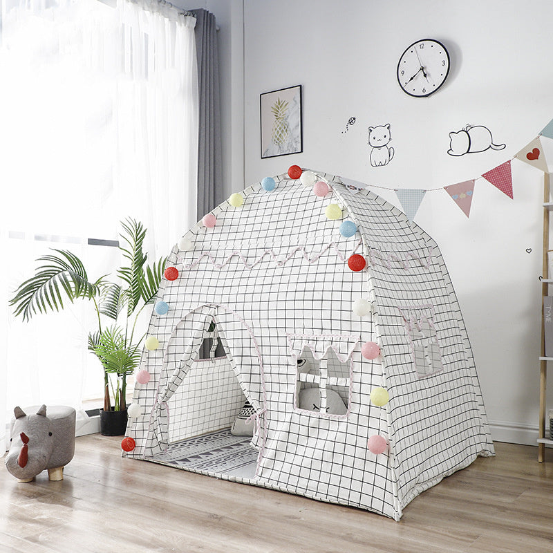 Tente de jeu pour enfants Maison de jeu d'intérieur Princesse domestique