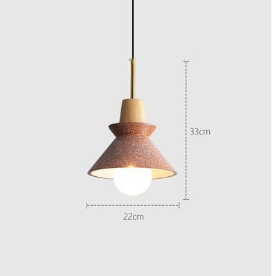 Lustre de chevet de chambre minimaliste danois petit lustre créatif moderne