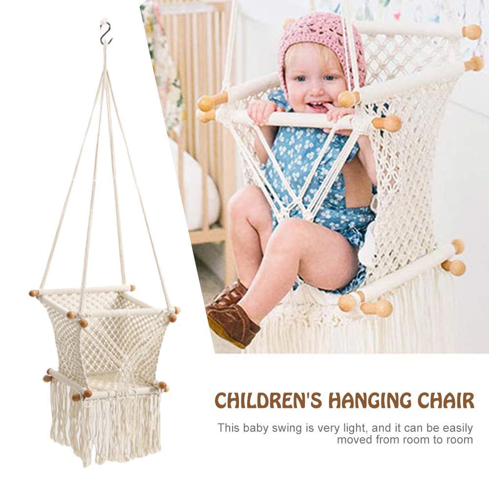 Baby Indoor Swing Hanging Rocking Chair Coaxing Cradle