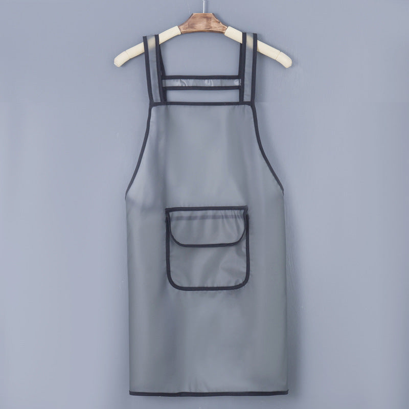 Women's Fashionable Home Kitchen Cooking Waterproof And Oil-proof Apron