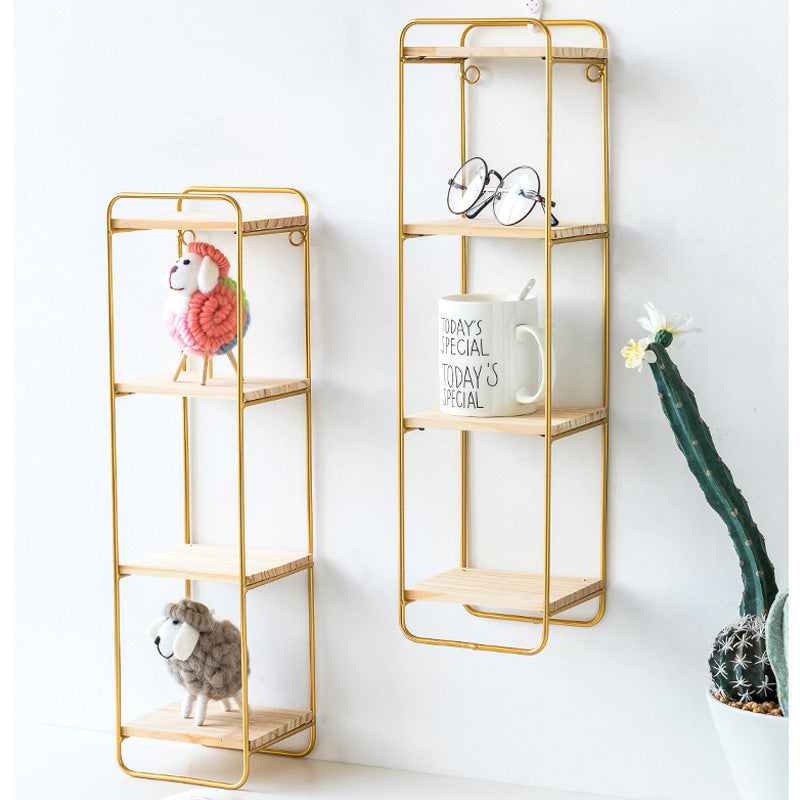 Creative Simple Iron Wall Shelf