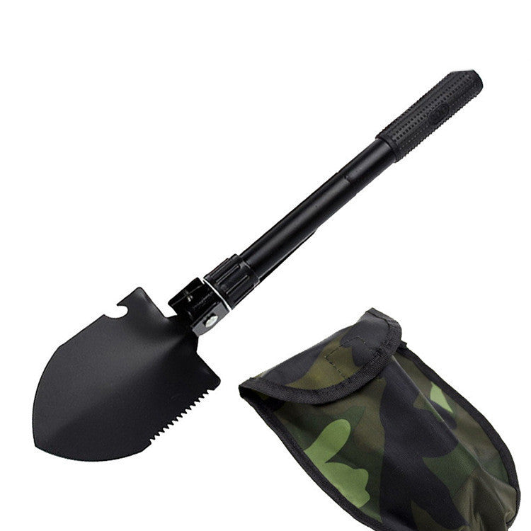 Car Portable Fishing Multifunctional Folding Gardening Shovel