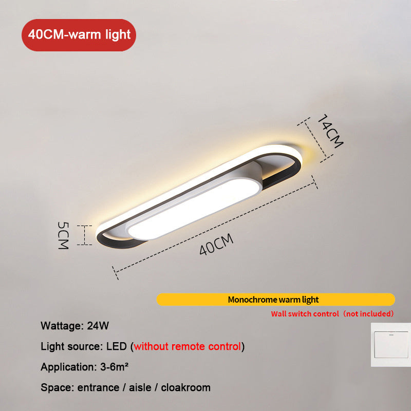 Rectangular Simple Modern LED Ceiling Lamp