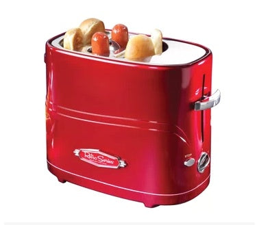 Nostalgie American Home Automatische Mini Hot Dog Frühstücksmaschine Wurstmaschine Toaster 