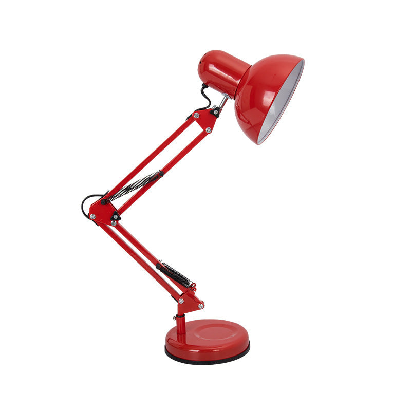 Moderne LED Lange Schaukel Arm einstellbare klassische schreibtisch Lampen E27 clip Tisch Lampe für