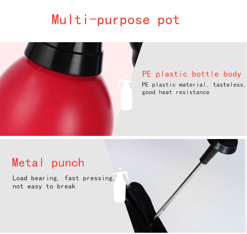 Plastic watering can