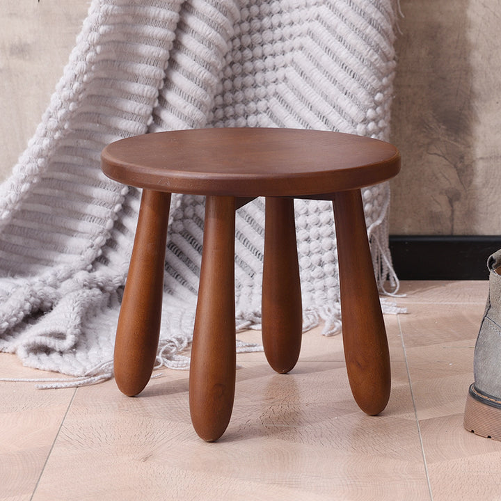 Solid Wood Low Stool Home Small  Creative