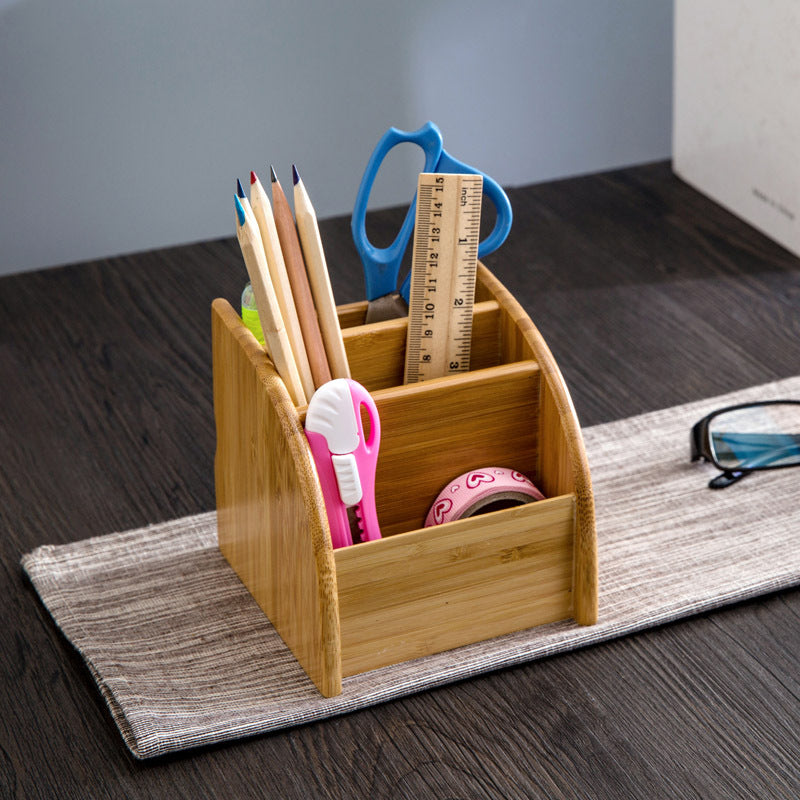 Office desk remote storage box rack