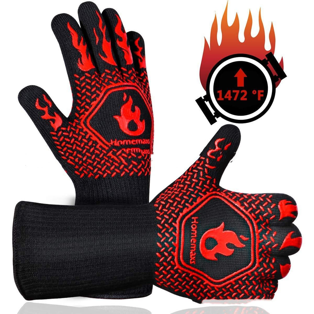 Gants ignifuges à isolation thermique et résistants aux hautes températures