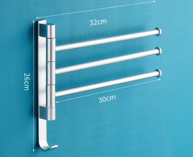 Multi-bar towel bar