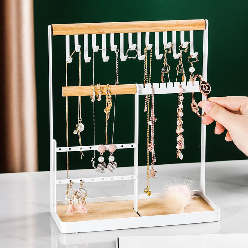 Display Jewelry Pendant Storage Rack Photo Props