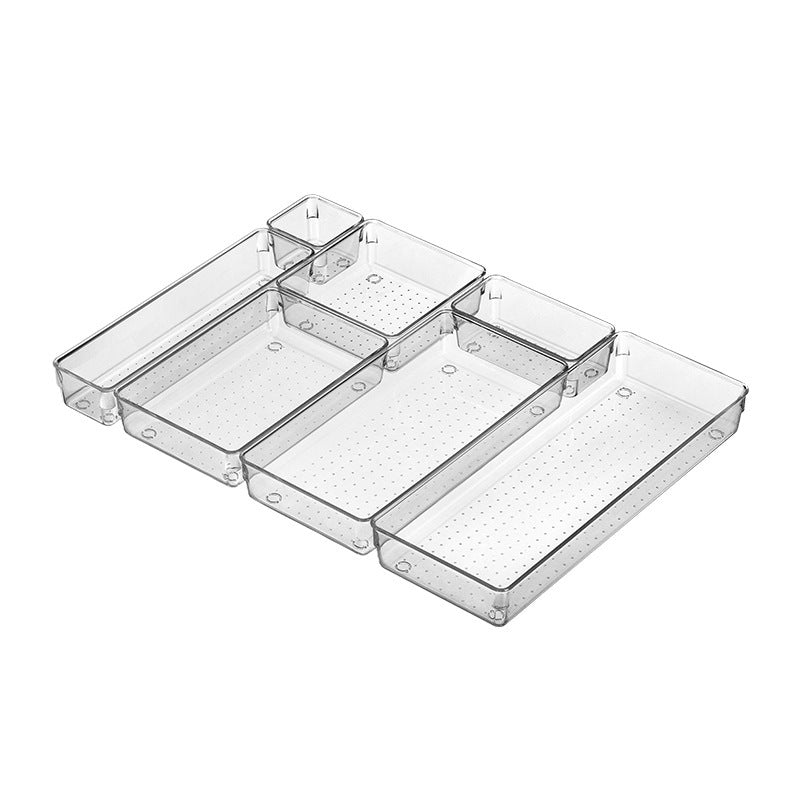 Plastic Transparent Sorting Compartment Storage Divider Plate Storage Sorting Box