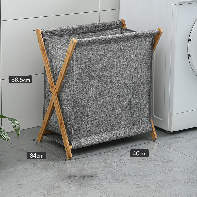 Simple Dirty Clothes Storage Foldable Basket