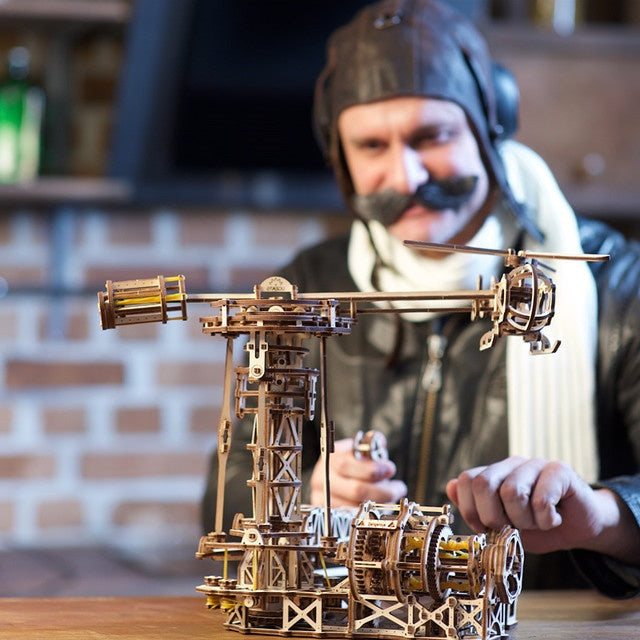 Puzzle en bois à faire soi-même, jouets assemblés à la main