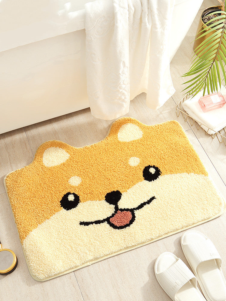 Bathroom anti-slip mat carpet toilet floor mat