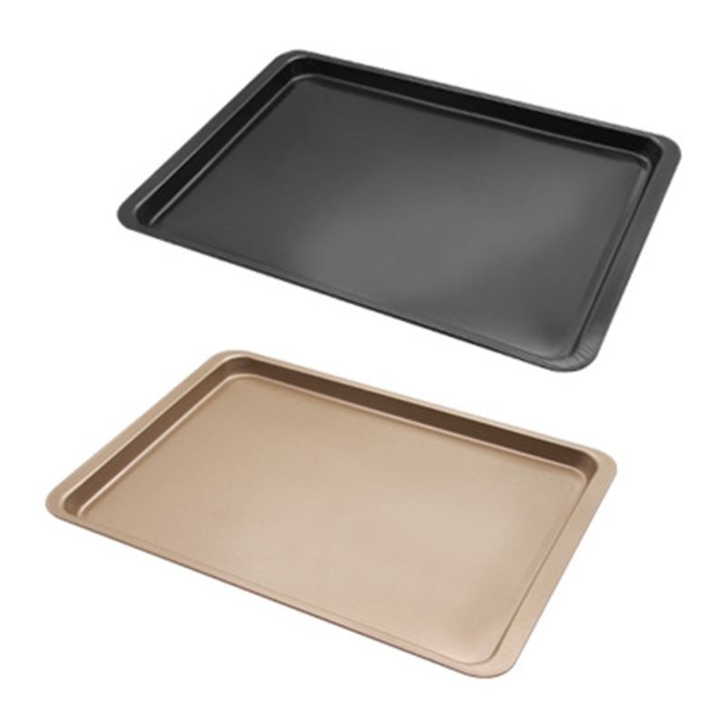 Carbon steel rectangular cake baking tray mould