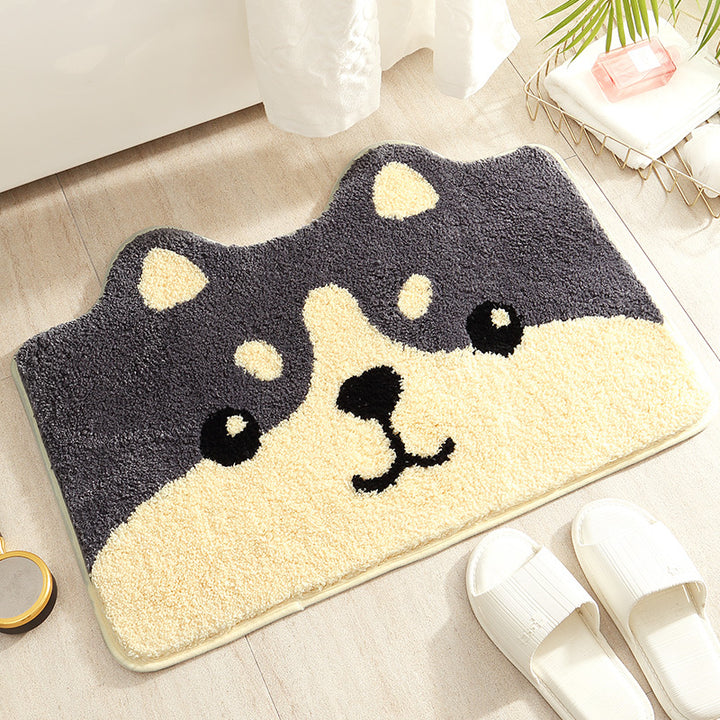 Bathroom anti-slip mat carpet toilet floor mat