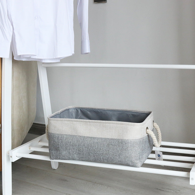 foldable fabric storage basket