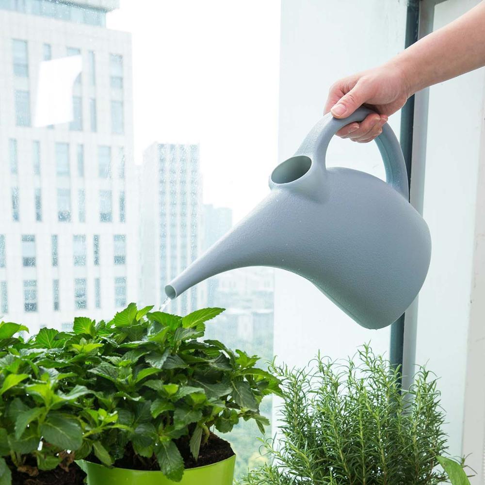 Plastic long spout watering can