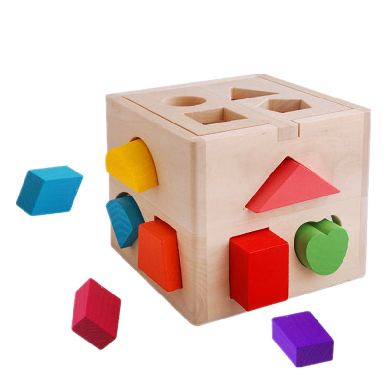 Intelligenzbox aus Holz Kinderspielzeug