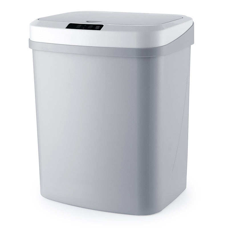 Automatic intelligent classification trash can with lid