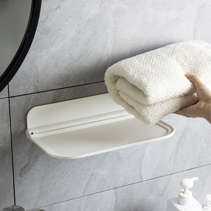 Hole-free Wall Towel Multifunctional Shelf