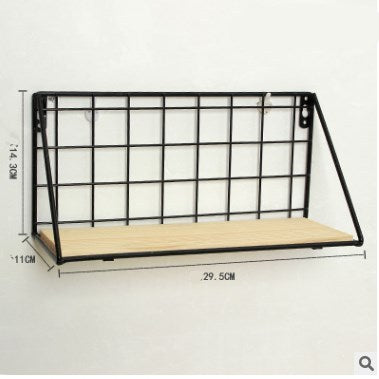 Nordic simple modern iron mesh rack kitchen bathroom partition storage rack