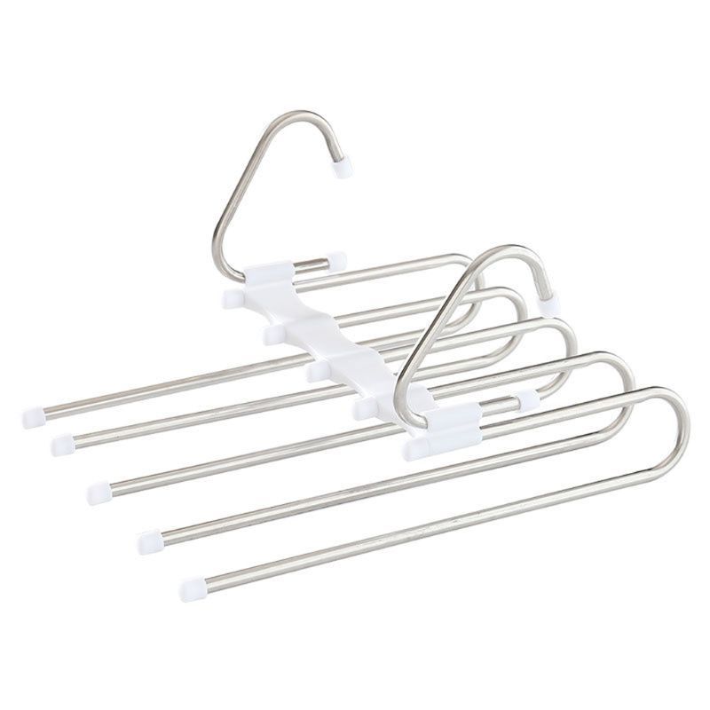 Folding pants hanger