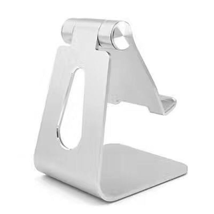 Single folding aluminum alloy mobile phone tablet holder