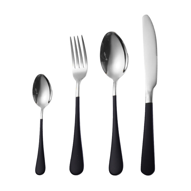 Stainless Steel Knife, Fork And Spoon Creative Nordic Style Tableware