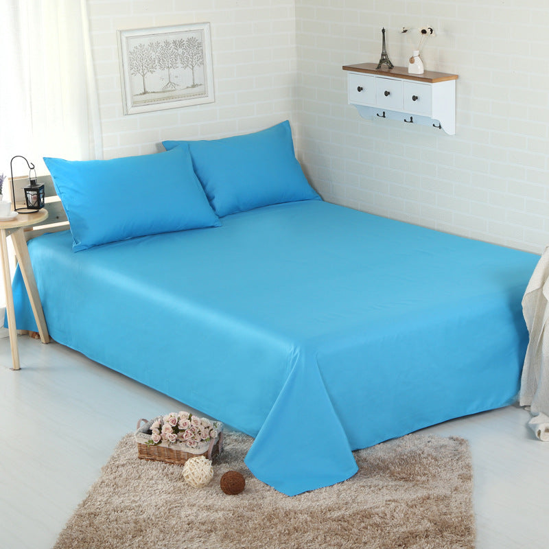 Cotton single-piece sheets