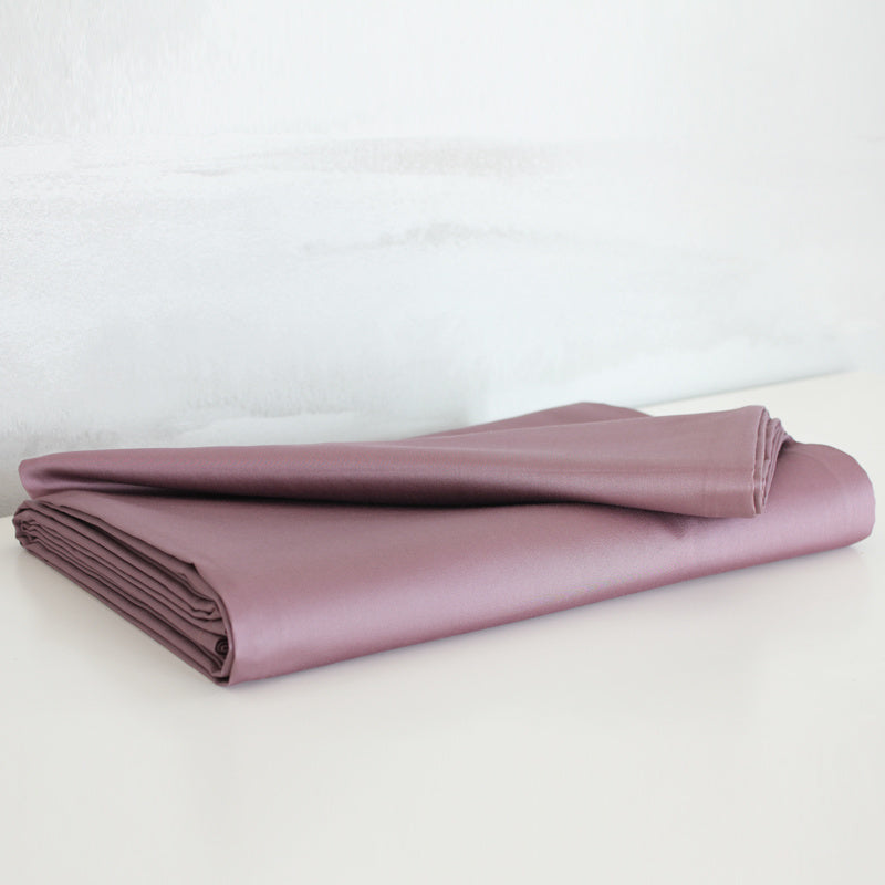 60 Cotton Satin Sheets Single Piece Pure Cotton Pure Color