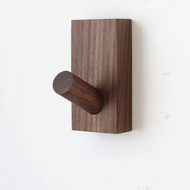 Solid wood hook wall porch door wall decoration coat hook