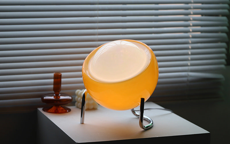 Japanische Bauhaus Antike Tisch Lampe Schlafzimmer Nacht Glas Kreative