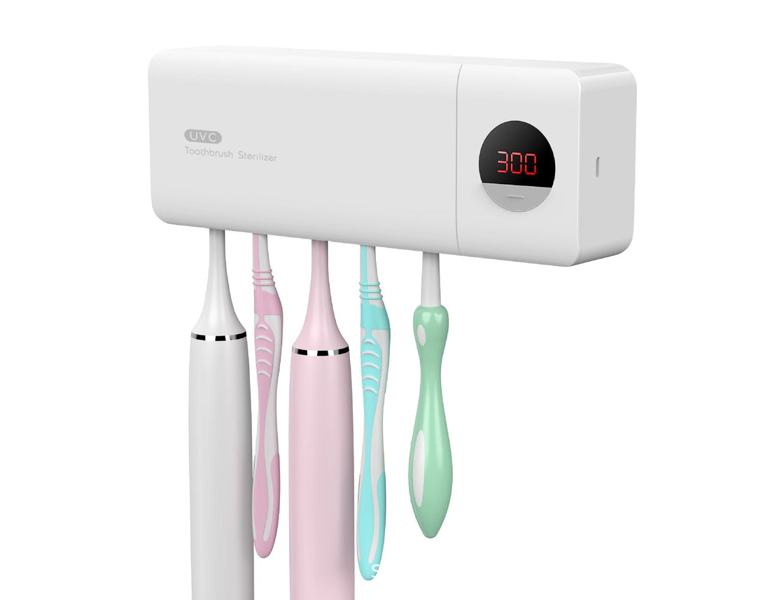 Porte-brosse à dents rechargeable pour stérilisation aux ultraviolets