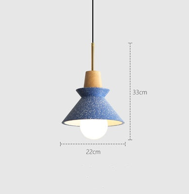 Lustre de chevet de chambre minimaliste danois petit lustre créatif moderne