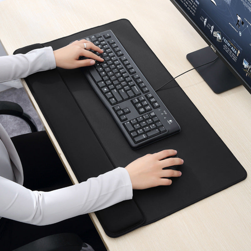 Wrist support desk mouse pad