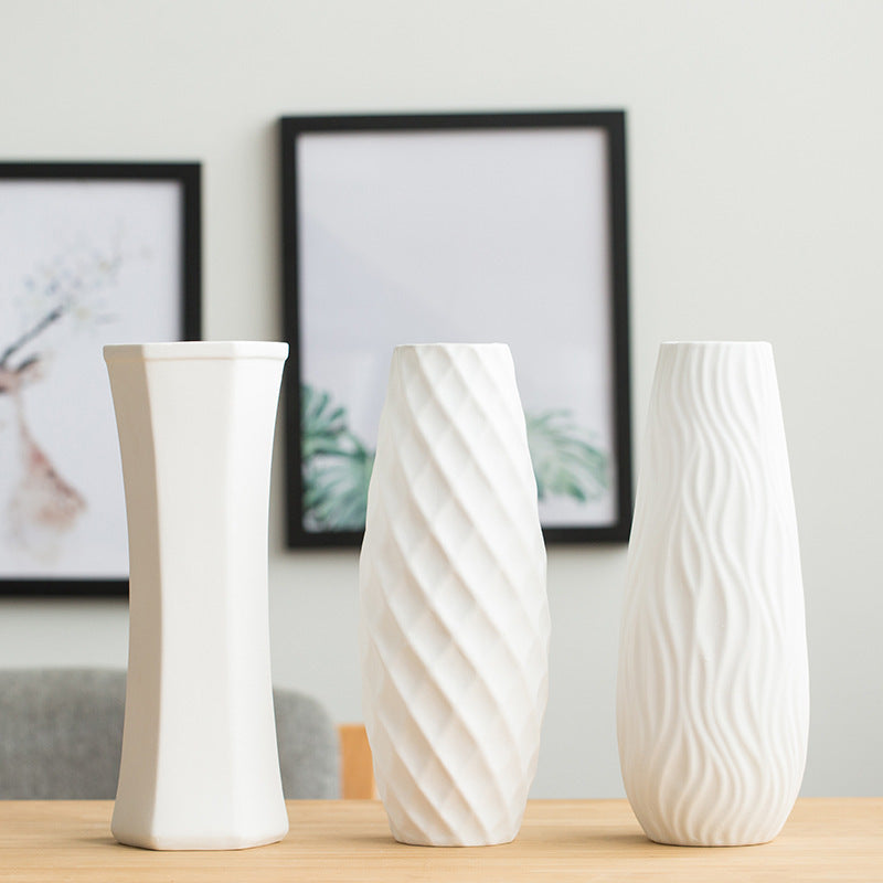 Floor-standing ceramic vase