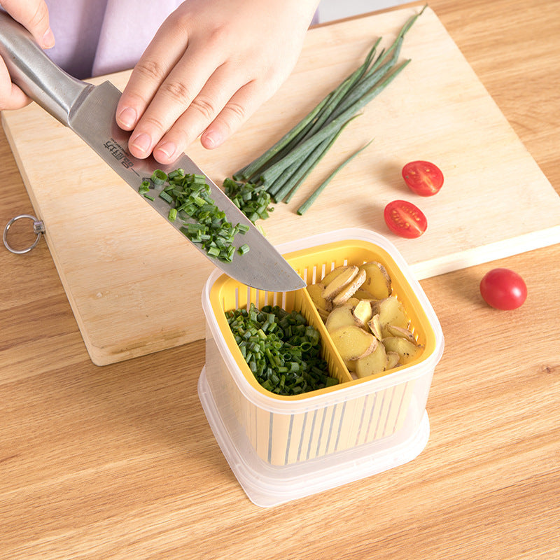 Spezielle Obst- und Gemüsebox für Küchenkühlschrank